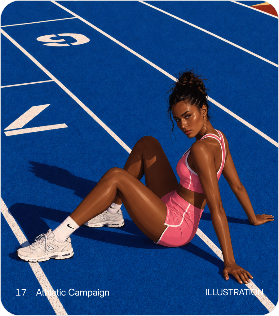 Athletic Campaign illustration